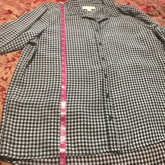 Michael Kors Plaid Button Down Shirt - Picture 9 of 11